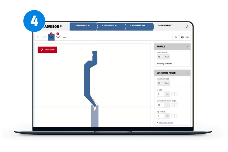WILA Tool Advisor - step 4